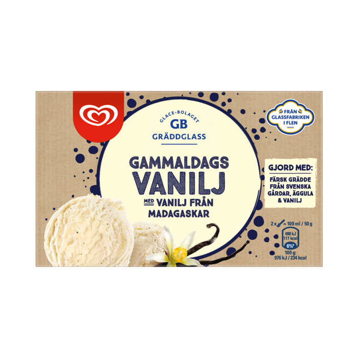 Gammaldags vanilj 500ml