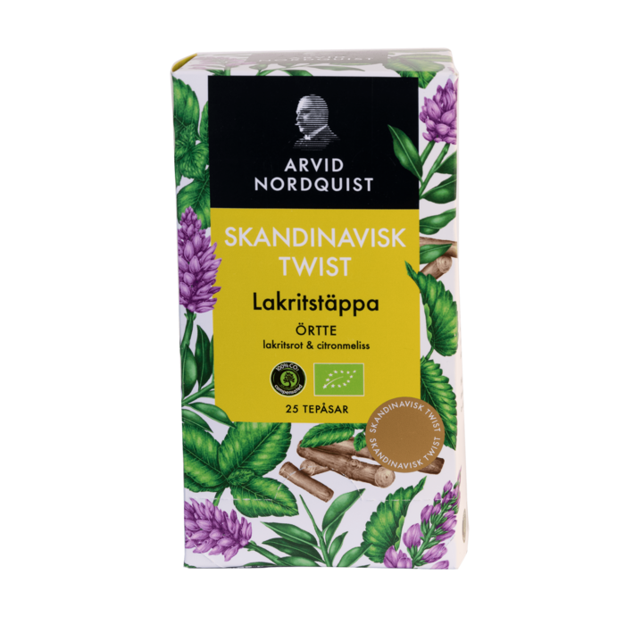 Lakritstäppa Örtte 3x25st EKO