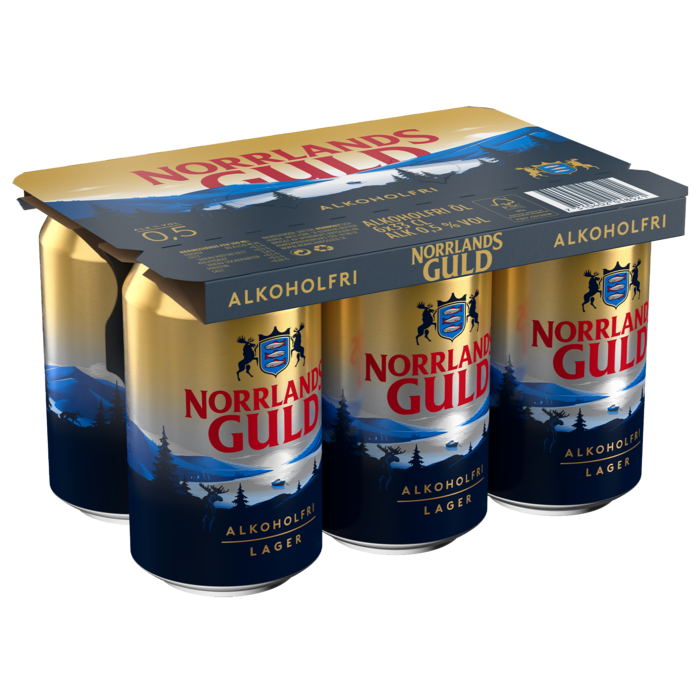 Norrlands Guld Alkoholfri 6-pack 33cl