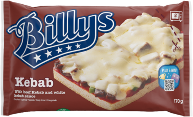 Billy´s PanPizza Kebab 170g