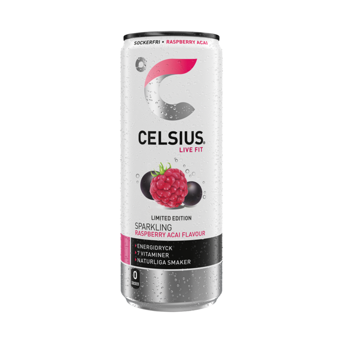 Celsius Raspberry Acai 250ml