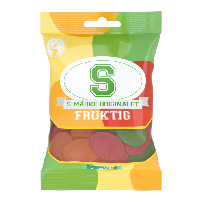 S-märke Frukt 70g