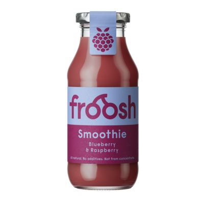 Froosh Blåbär & Hallon 12x250ml