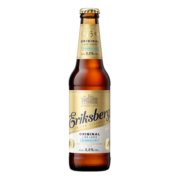 Eriksberg Original Alkoholfri Ekologisk 0,0% 33cl FL