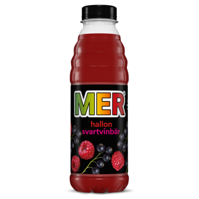 Mer Hallon/Svart vinbär 12x50cl