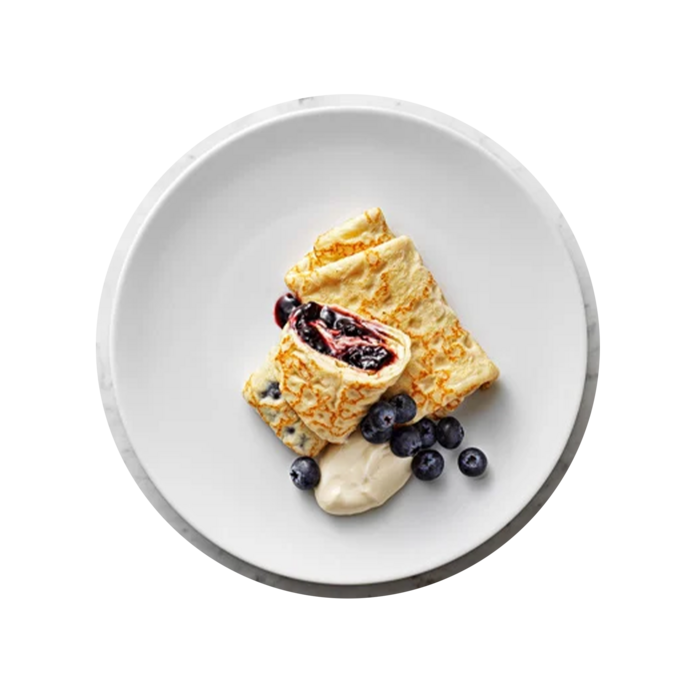 Crêpes Blåbär Vaniljsmak 85g