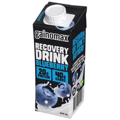 Gainomax Recovery drink Blueberry 250ml