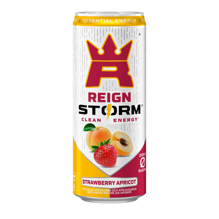 Reign Storm Strawberry Apricot 355ml