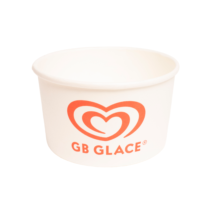 GB Bägare mellan vit 160ml