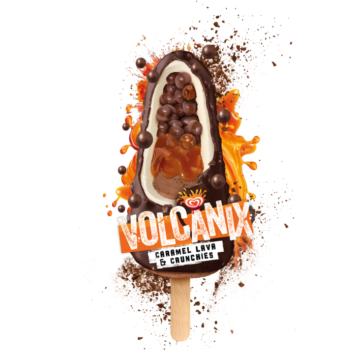 Volcanix Caramel Lava & Crunchies 80ml