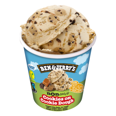 Ben & Jerry Non-Dairy Cookies on Cookie Dough 