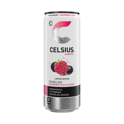 Celsius Raspberry Acai 250ml