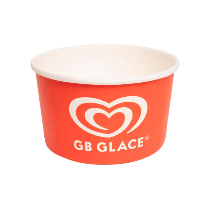 GB Bägare mellan röd 160ml 100st