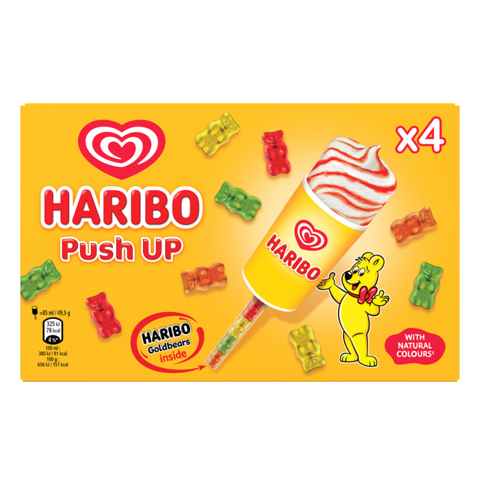 Haribo Push up 4-p