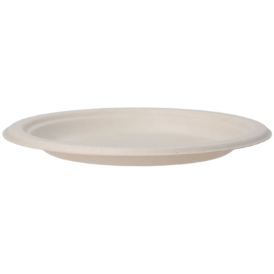  Bagassetallrik Brun 17,5cm 50-p