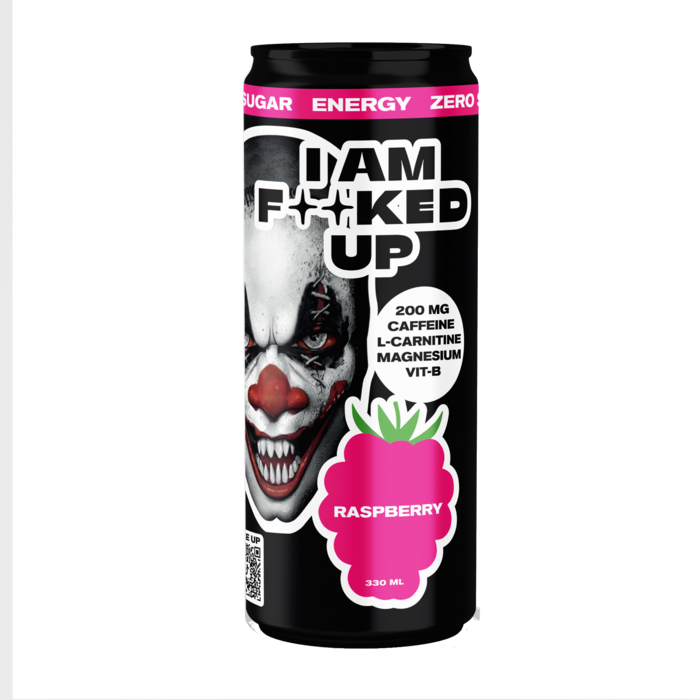 I AM F** UP Raspberry 33cl