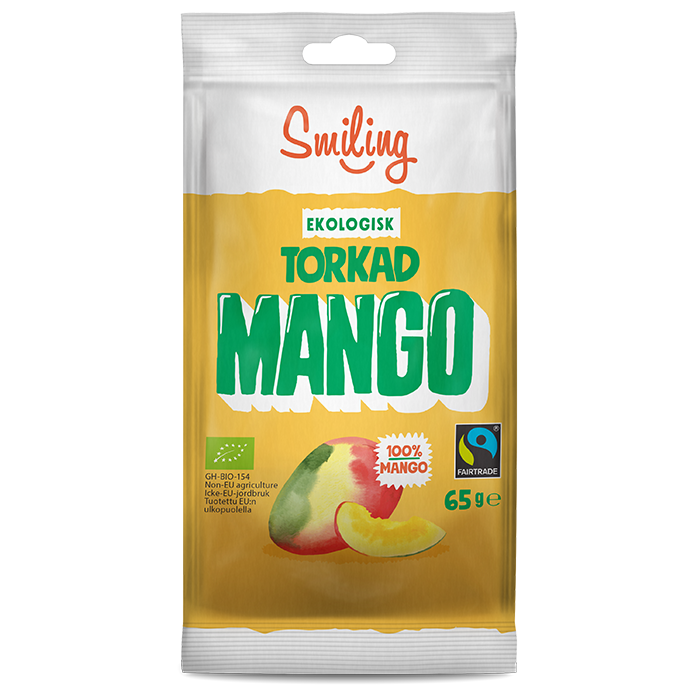 Smiling Mango Torkad 65g EKO & Fairtrade