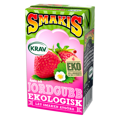 Smakis Jordgubb EKO 25cl