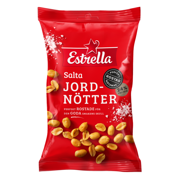 ESTRELLA Salta Jordnötter 60g
