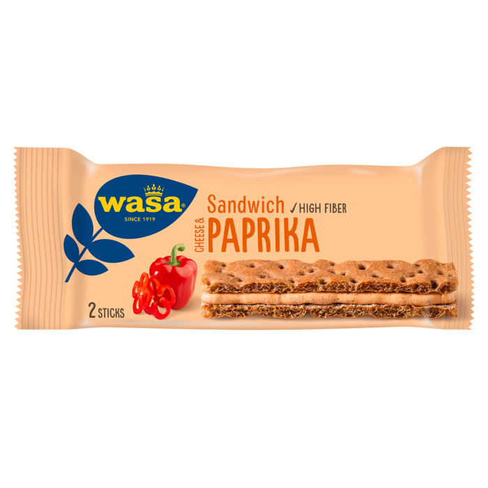 WASA Sandw ost/paprika 37g