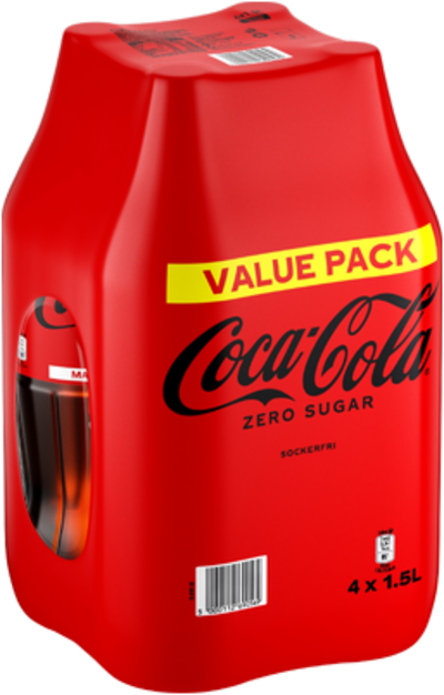 COCA-COLA ZERO 4*1,5L