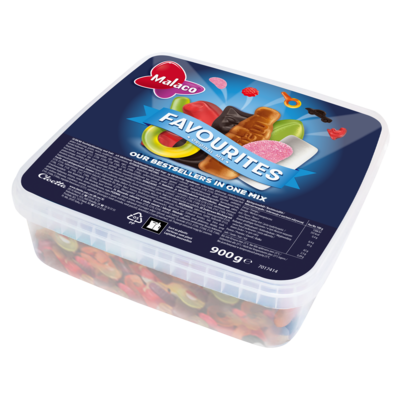Malaco Favourites 900g