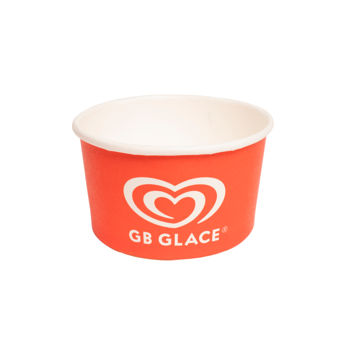 GB Bägare liten röd 100ml 120st