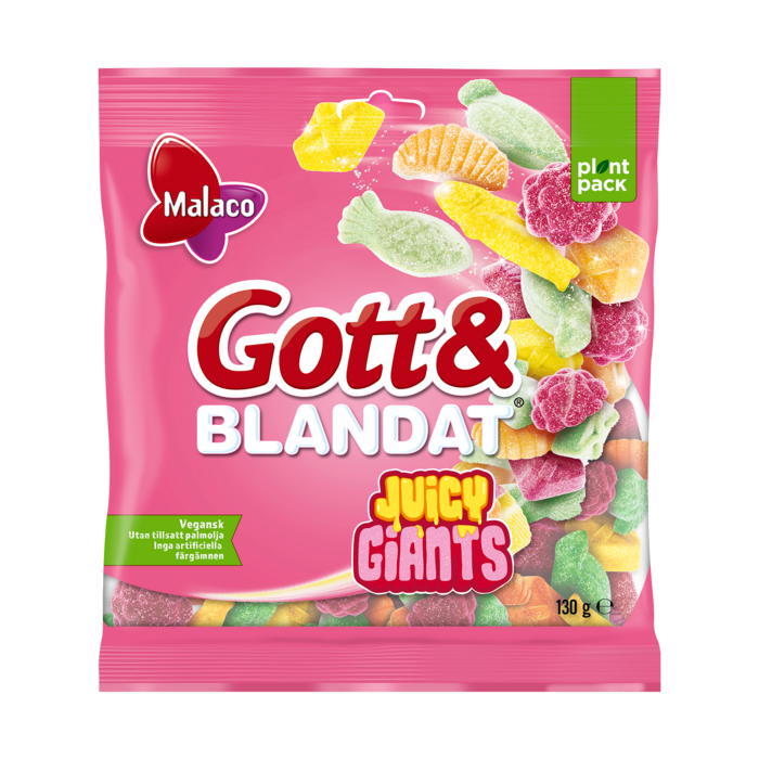 Gott & Blandat Juicy Giants Sour 130g