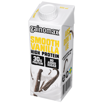 Gainomax High Protein Drink Smooth Vanilla 250ml