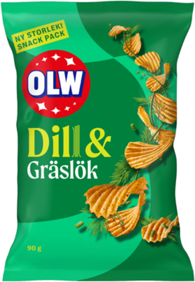OLW Dill & Gräslök 90g