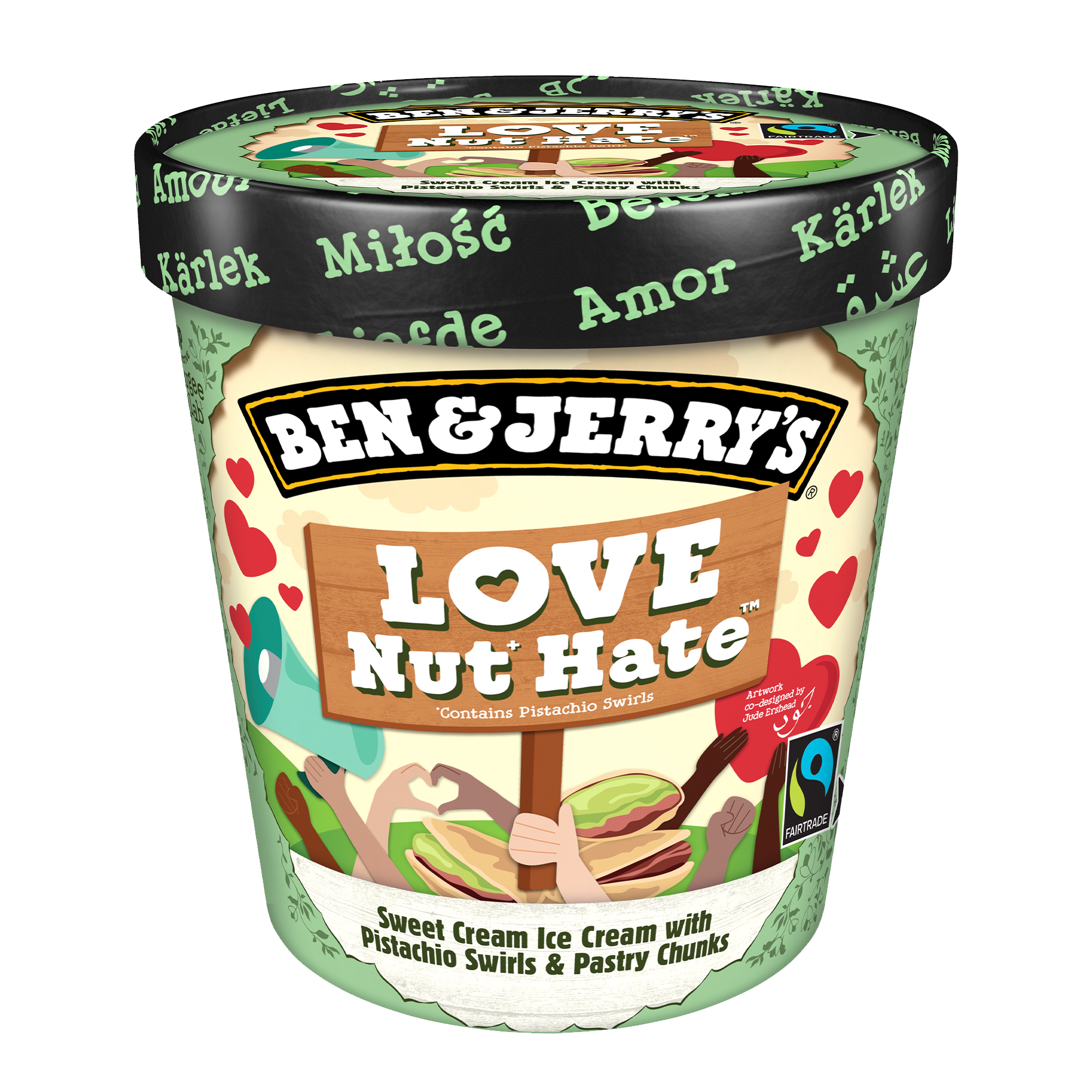 Ben & Jerry´s Love Nut Hate 465ml