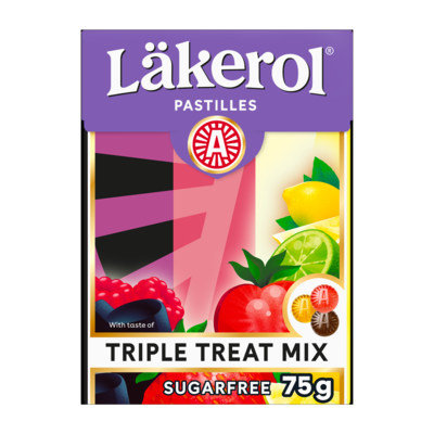 Läkerol Triple Treat Big Pack 75g