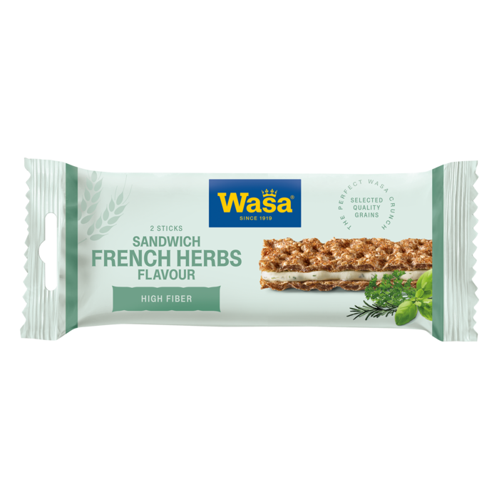 WASA Sandwich French Herbs 30g
