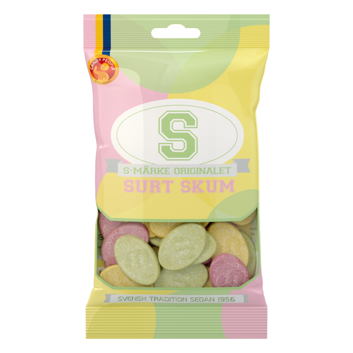 S-märke Surt Skum 70g