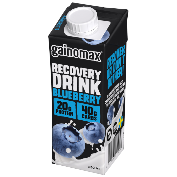 Gainomax Recovery drink Blueberry 250ml