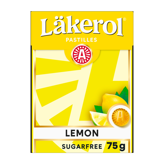 Läkerol Lemon Big Pack 75g