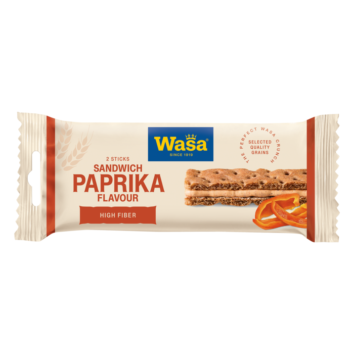 WASA Sandw ost/paprika 37g