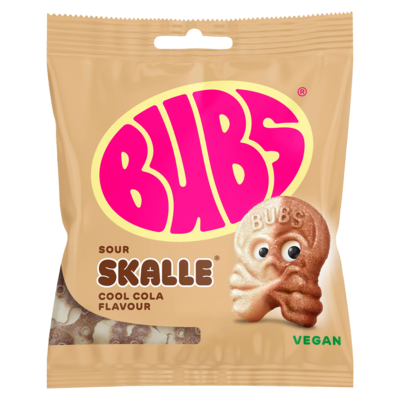 Bubs Cool Cola Skalle 155g