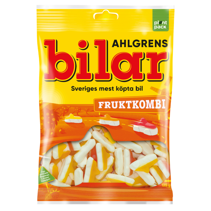 Ahlgrens Bilar Fruktkombi 125g
