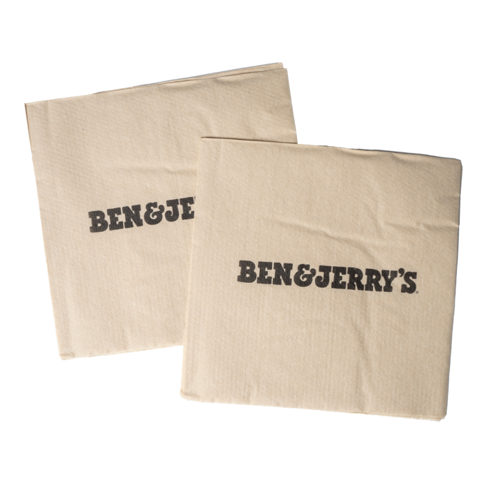 B&J Servett natur 33x33, 2000st