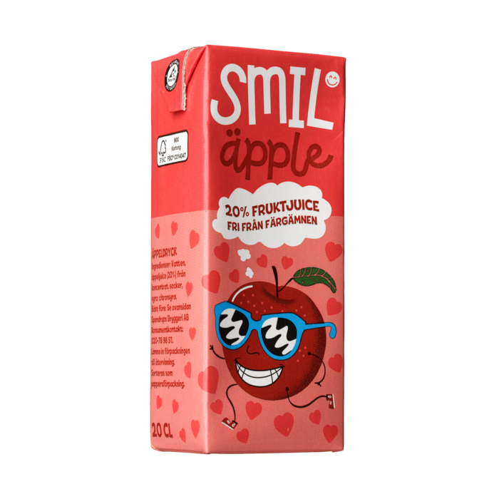Smil Äpple 27x20 cl