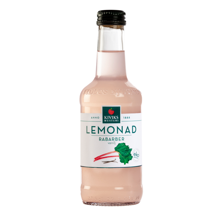 Lemonad Rabarber/Vanilj 27,5cl EKO