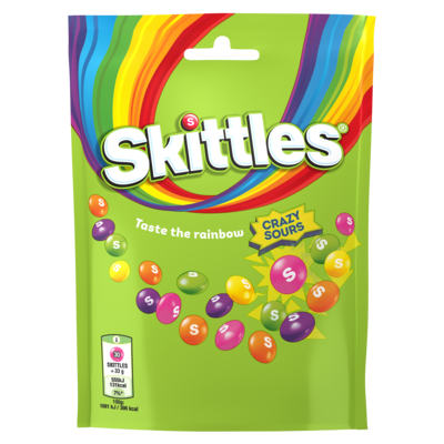 SKITTLES Crazy Sours 152g