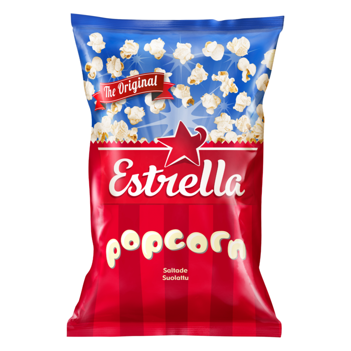 Estrella Popcorn Saltade 65g