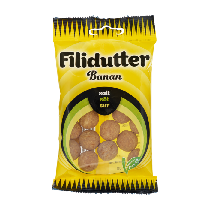 Filidutter Banan 65g