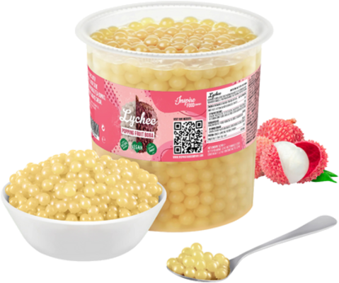 Bubble Tea Litchipärlor 3,2kg