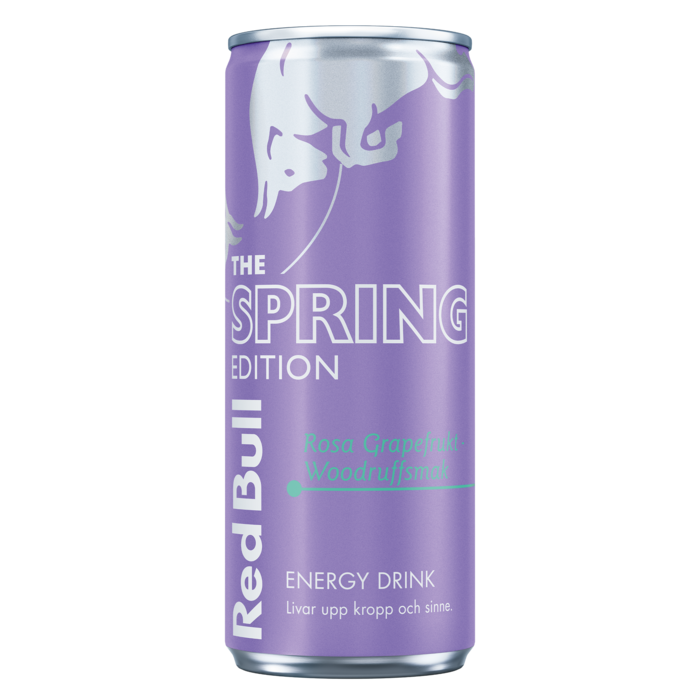 Red Bull Spring Edition - Rosa Grapefrukt-Woodruffsmak 250ml