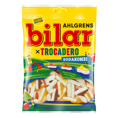 Ahlgrens Bilar Sodakombi/Trocadero 100g