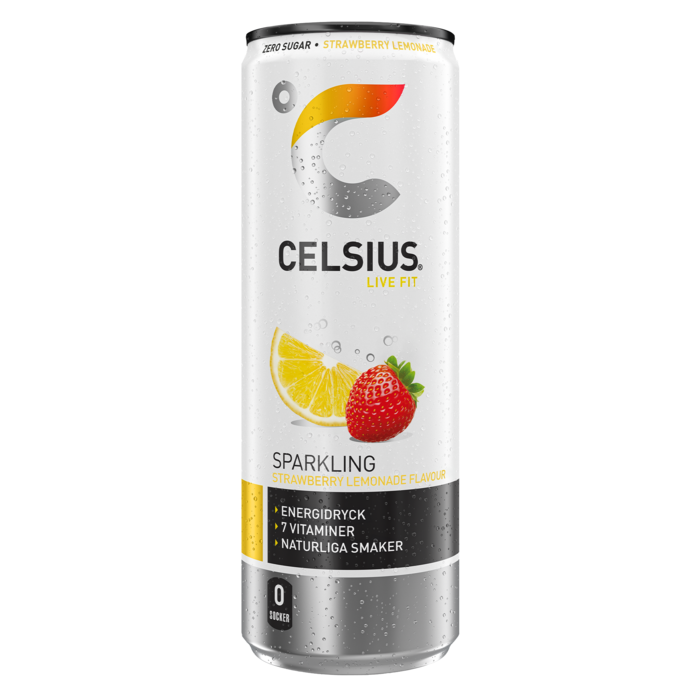 Celsius Strawberry Lemonade 355ml