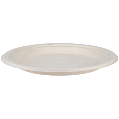 Bagassetallrik Brun 22,5cm 50-p